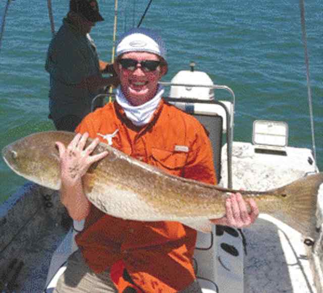 Chad Marrs Port O'Connor44&quot; bull red