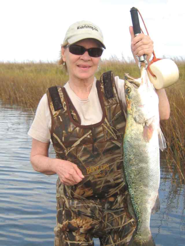 Kathy Jones Port O'Connor28.5&quot; 7.5lb trout