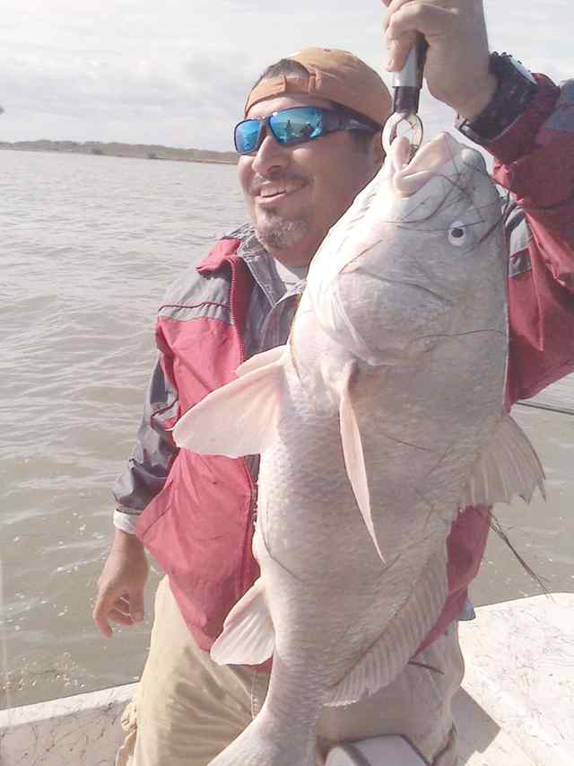 Juan Pacheco South Bayfirst speckled trout!