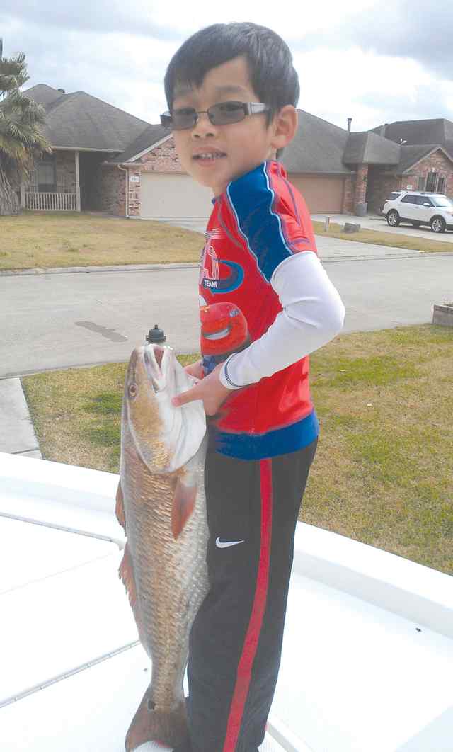 Aidyn Truong Sabine Lake28&quot; redfish