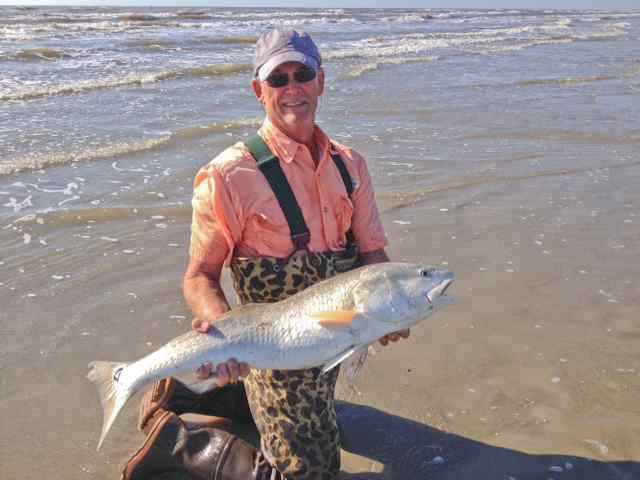 Richard Bookout Galveston surf36&quot; redfish CPR