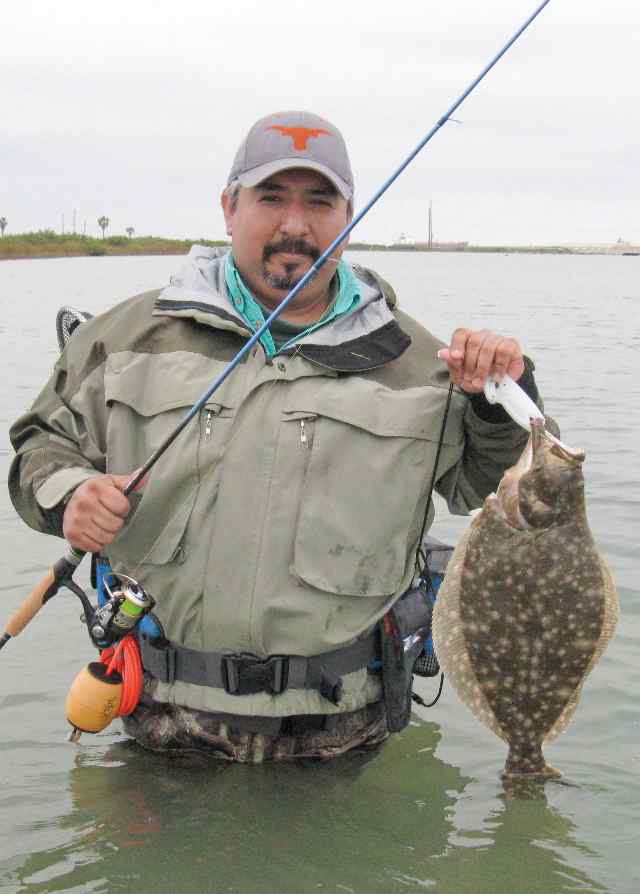 Julian Quintero West Galveston Bay23&quot; flounder