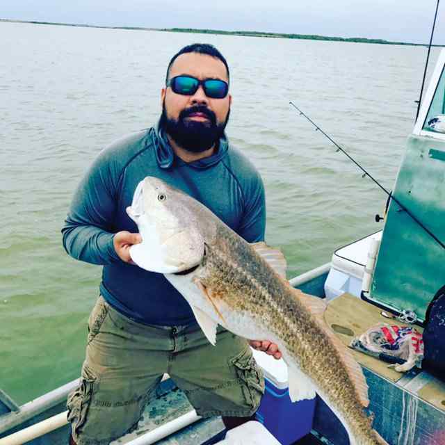 Juan Rodriguez Lower Laguna Madre - 40" red