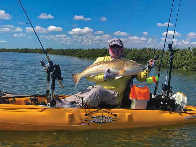 Gabriel Rocha Aransas Pass - 36" 20 lb personal best red!