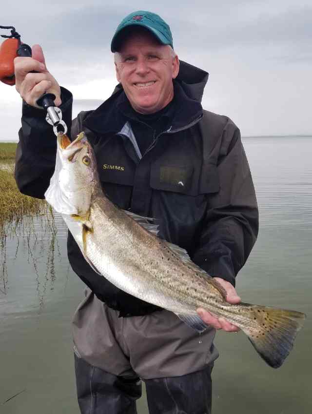 Nick Marsh Matagorda - 28" trout