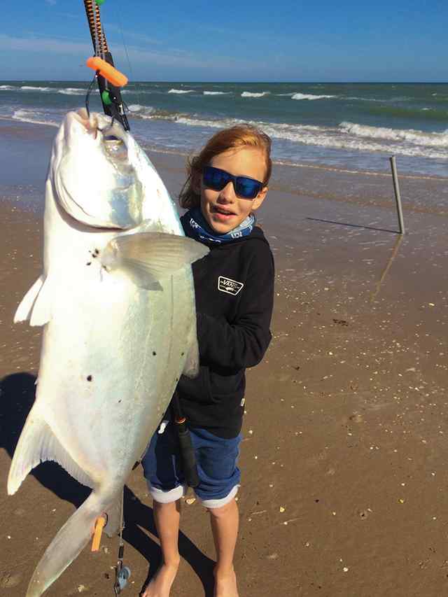 Benno Schulze PINS - first pompano!