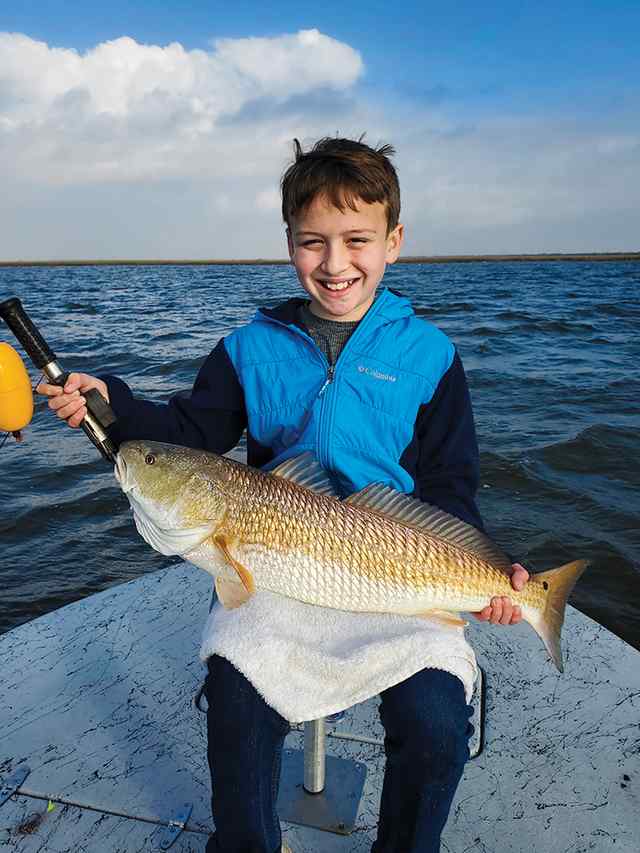 Conrad Adix Keith Lake - 30" redfish
