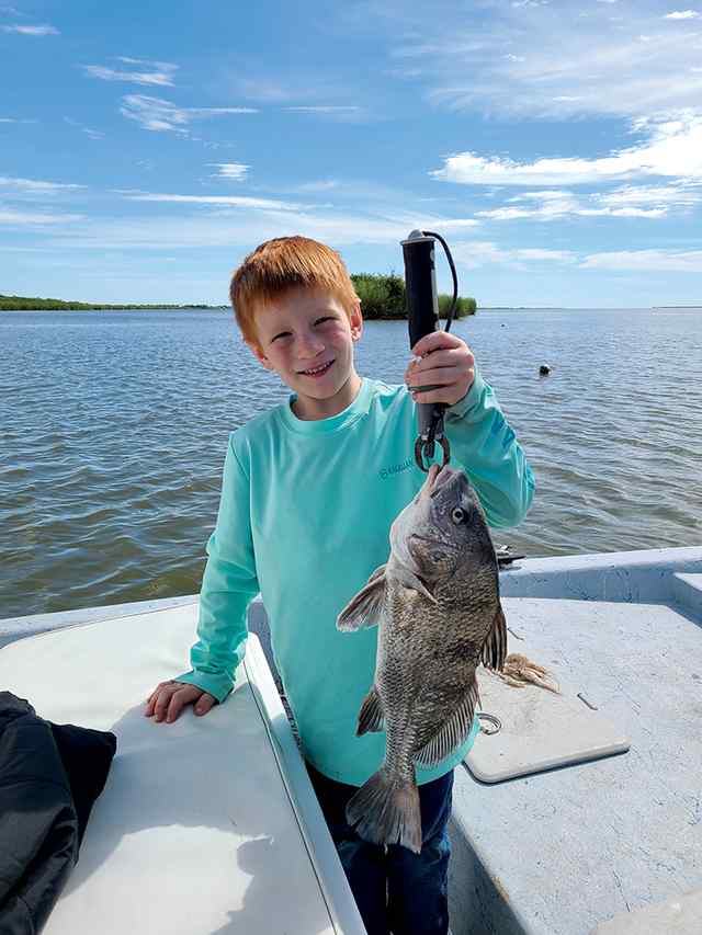 Garrett Alvarez San Antonio Bay - 16" black drum