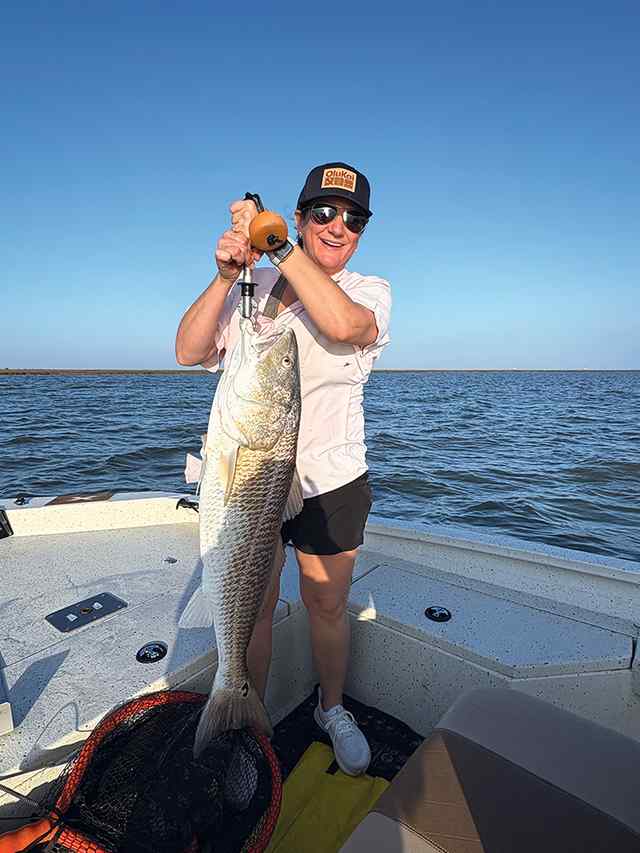 Mykel Hayden Chocolate Bay - 40" redfish