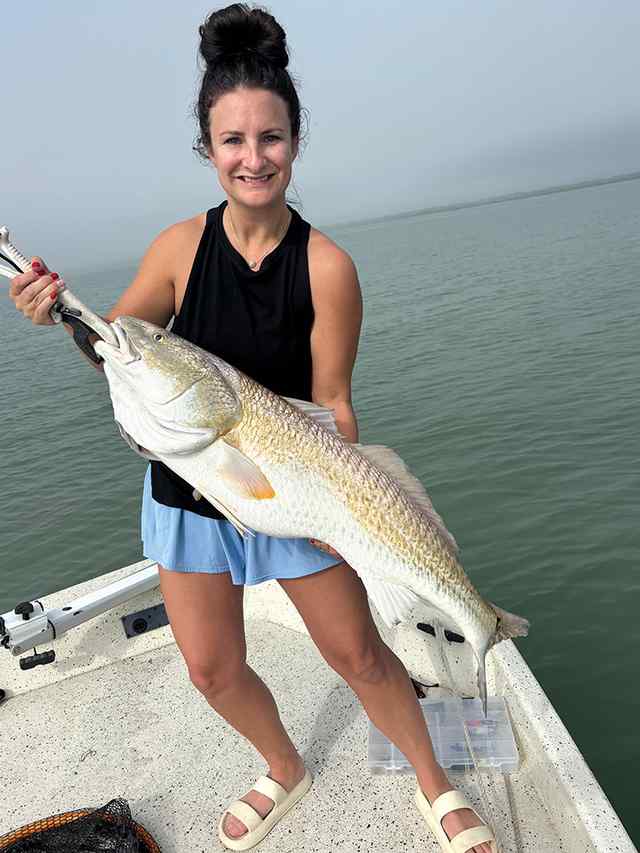 Hannah Smith Espiritu Santo Bay - 36" personal best red!