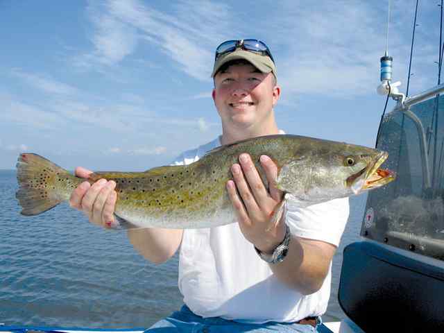 Chris Lightsey East Matagorda Bay Shoreline28 1/2&quot; trout