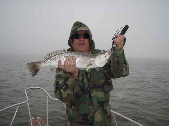 Allen Huff Burnett Bay24&quot; spotted sea trout