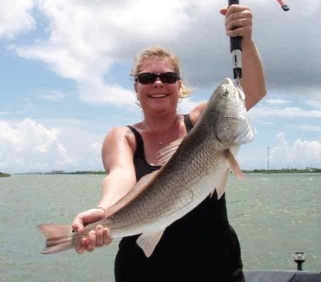 Tera Hooks 
  Aransas Channel27.5&quot; redfish