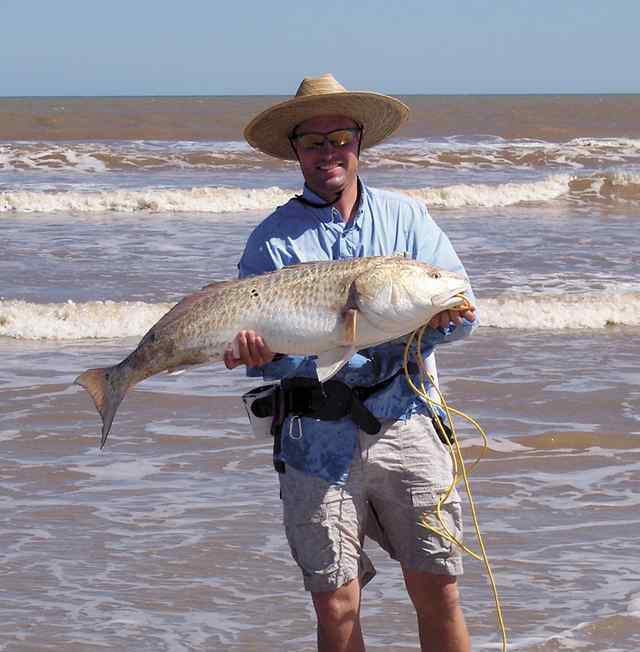 Jason Paul Cedar Bayoubull red, caught and released