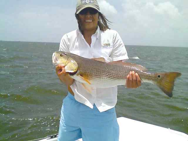Melody Saldivar Laguna Madreredfish