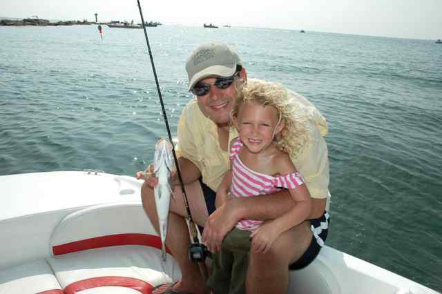 Sydney Crowder Fishing with Dad!