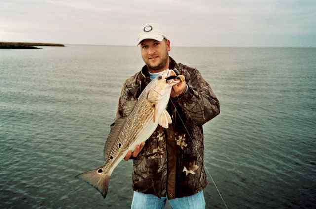 Jared Jansen Sabinered, landed on a Morning Glory Saltwater Assassin