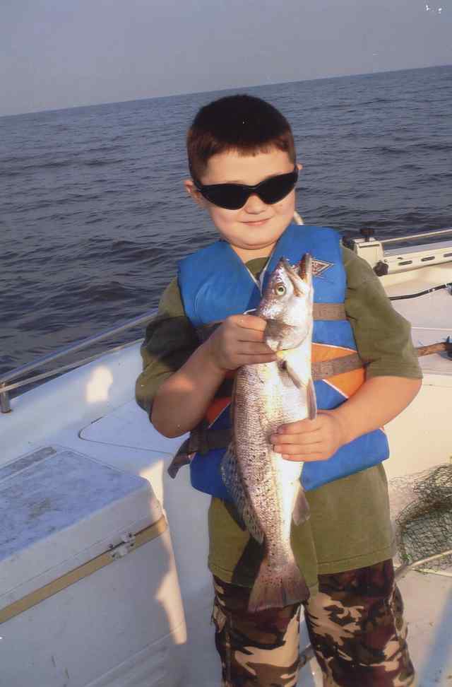 Kaid Robinson Galveston Bay - 21&quot; trout