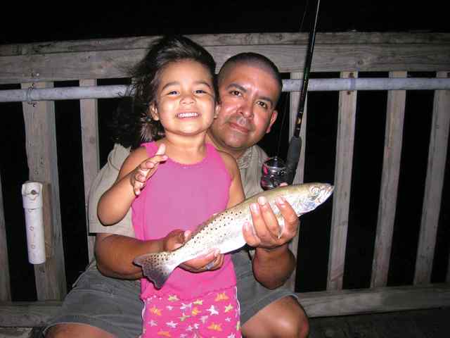 Trinity Gonzales Port Mansfield
  first keeper trout!
