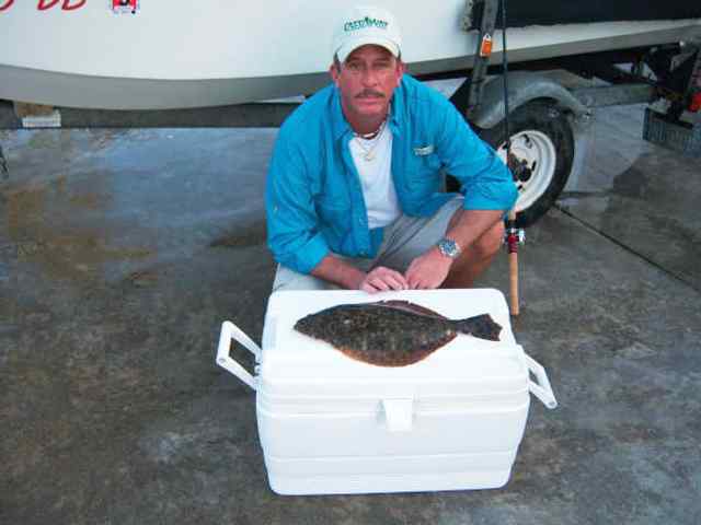 Doug Ramsey Sabine Lakeflounder