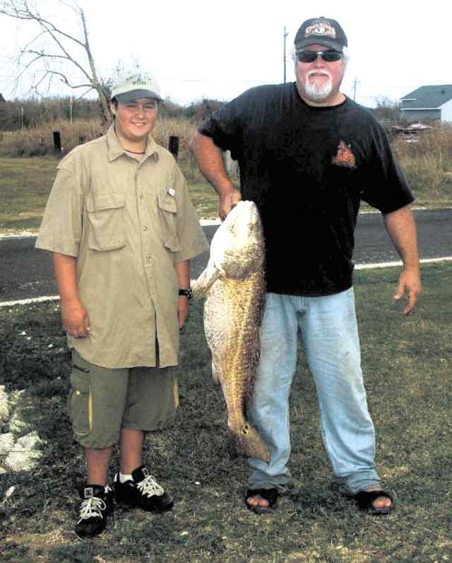 Jimmy and Jim Swanson Bolivar Ferry Landing39&quot; 24 lb red