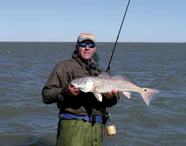 Stephen Plant Seadriftredfish, caught and released