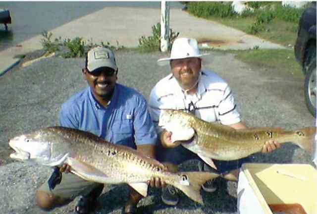 Eddie Cabarubio and Mike Kazmierczak nice pair of bull reds