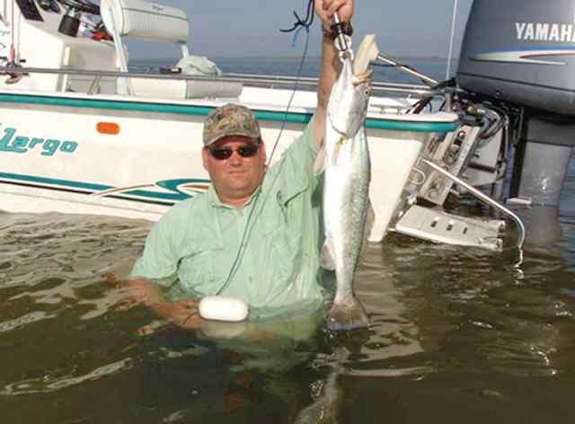 Jim Wilson Baffin27&quot; trout, caught on a pink Corky