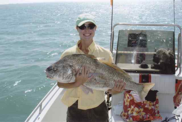 Christi Gilbert Lower Laguna Madre30 lb black drum CPR