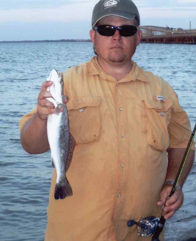 David Dunham Copano Bay Pier - nice trout