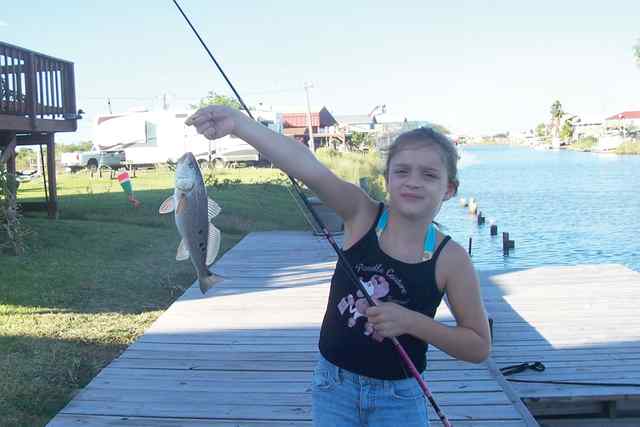 Brittany Zwahr Sargent - first redfish!