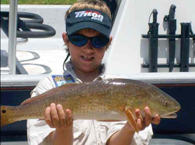 Chandler Hayes East Matagorda Bay 23&quot; redfish