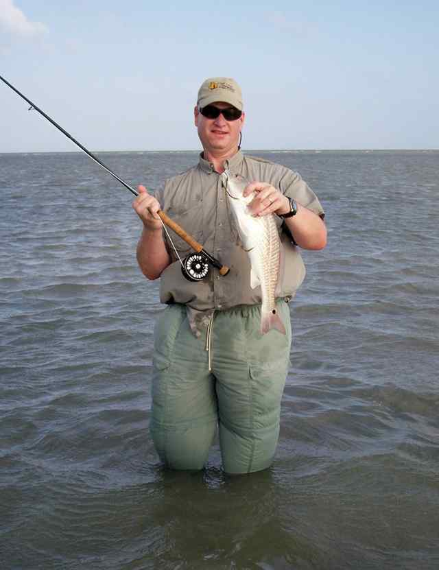 David Knapp Port O'Connorredfish, caught on a fly