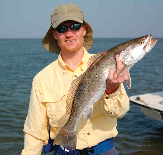 James Garner Rockport27&quot; 7lb trout
