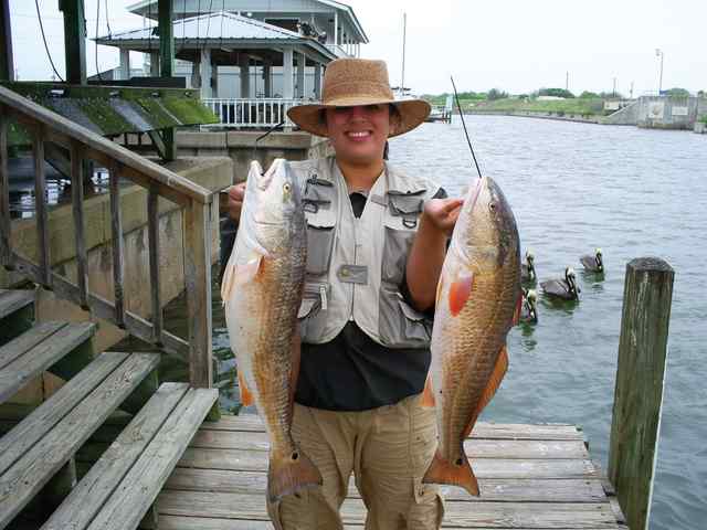 Stephanie Garcia nice set of reds on her first trip out