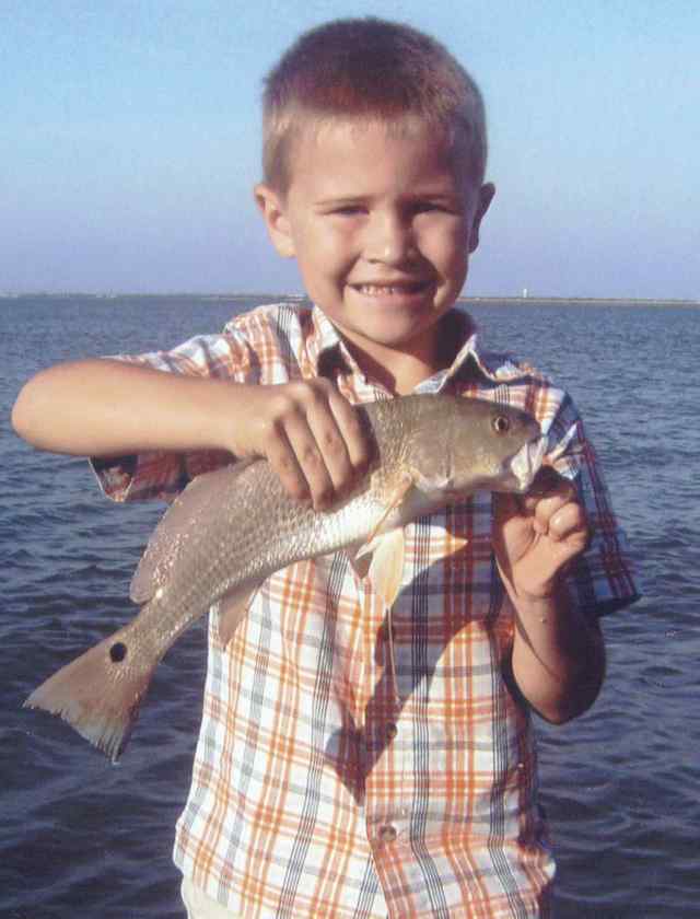 Colby Marshall Lavaca Bayfirst redfish! CPR