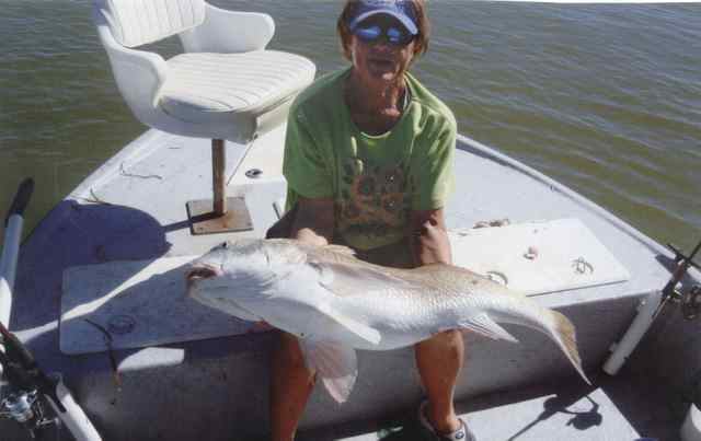 Connie Rugg ICW in Port Isabel - 43&quot; drum CPR