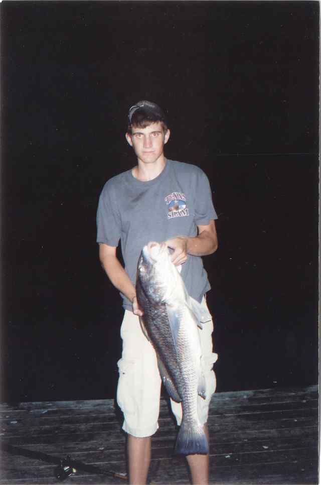 Clint McLain Palacios pier19lb black drum