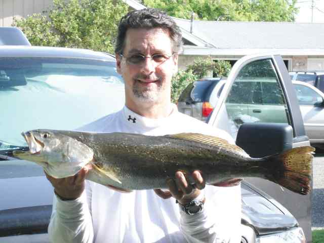 Chris Caronna, Sr. Nueces Bay29&quot; 8lb 9oz trout