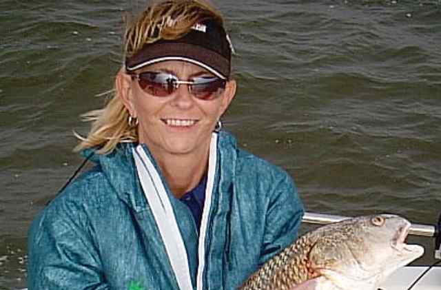 Donna Teague East Galveston Bay - 28&quot; red