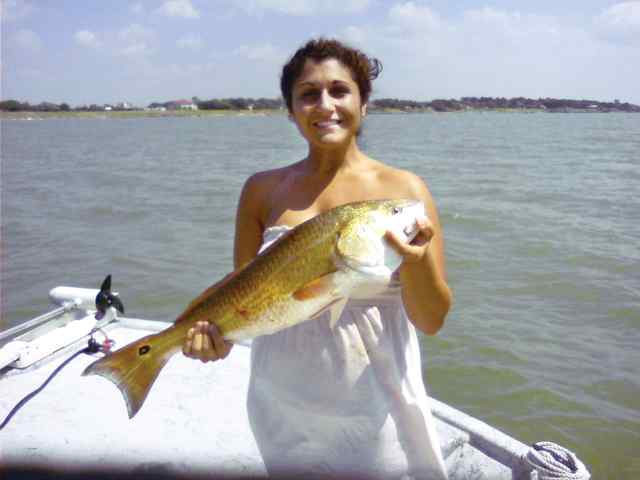 Elaine Garcia Trinity Bay
  27&quot; redfish