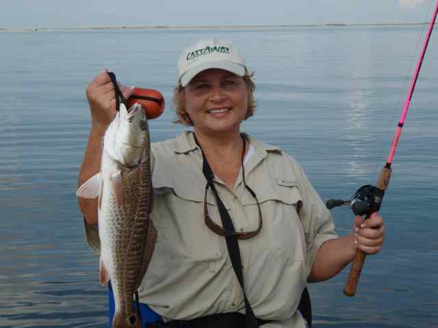 Stacy Hall Aransas Bayfirst keeper red!