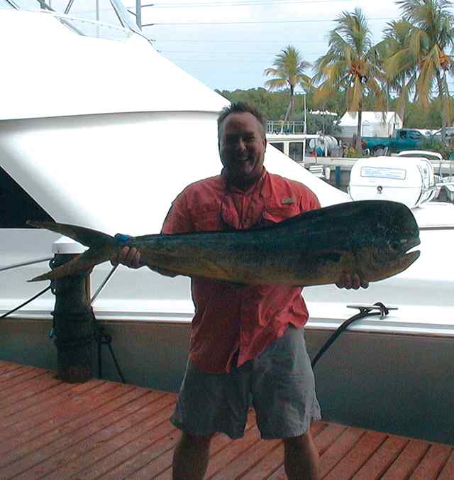 Brett Mauthe 54&quot; bull dolphin
