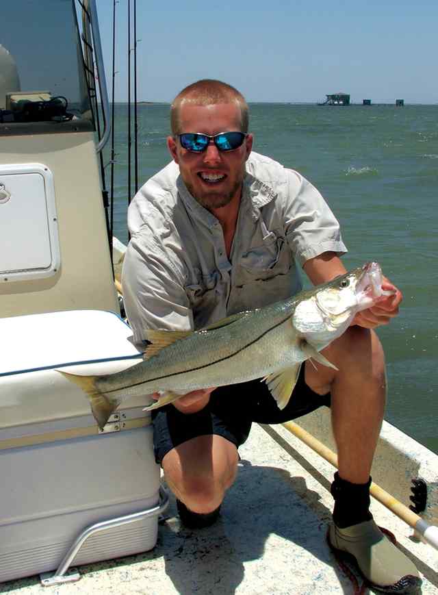 Larry Holdorff Texas-style Grand Slam snook