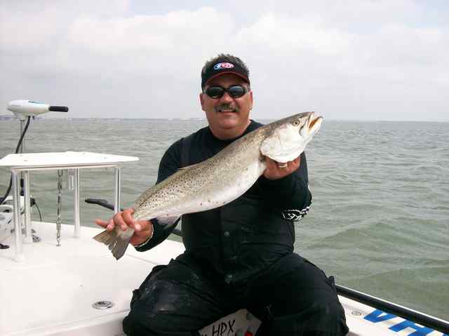 Mike Cocian A fun day with family in Aransas Pass produced this nearly 30&quot; trout.