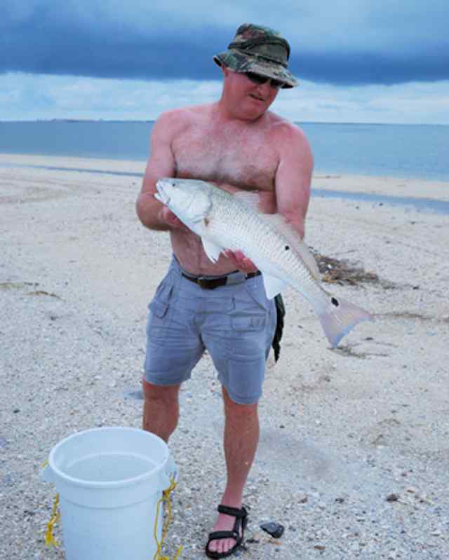 Chuck Milligan Magnolia Beach27" 8lb redfish