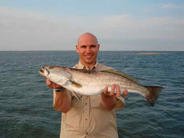 Danny Marriott Came all this way from England to trick this 29&quot; trout. Way to go!