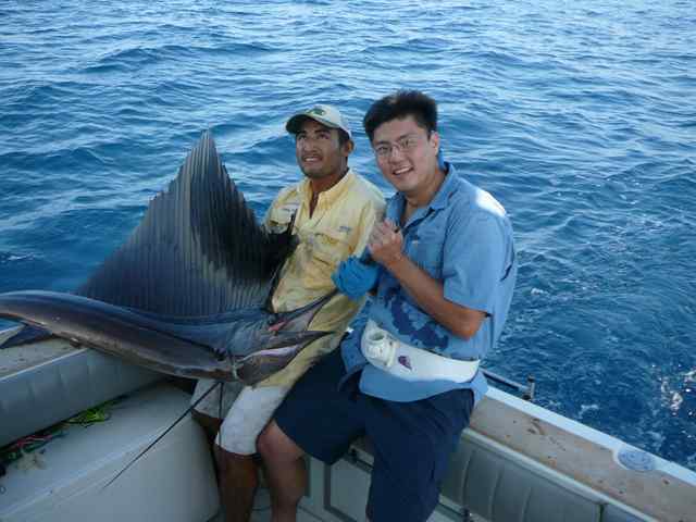 Harry Chang Mexicofirst sailfish! CPR