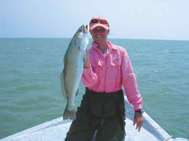 Marci Radke Award willing trout from a CCA Tournament!