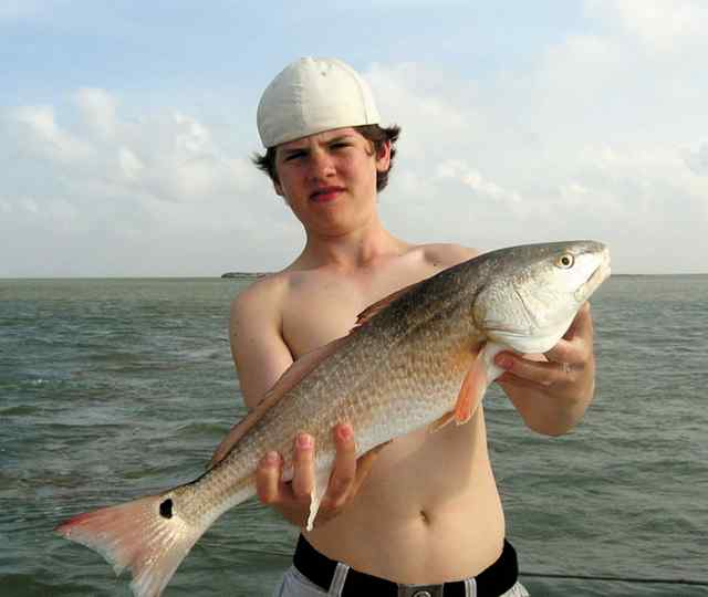 Skylar Olson Port Mansfield22&quot; redfish
